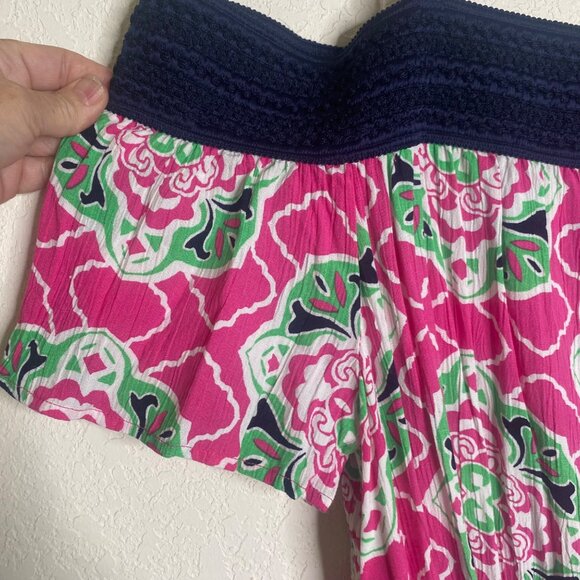 NWT $76 Crown & Ivy Off Shoulder Dress Womens Size 2XL Smocked Lightweight Casua - Picture 4 of 10